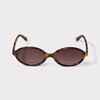 Slim Oval Sunglasses