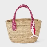Straw Mini Tote