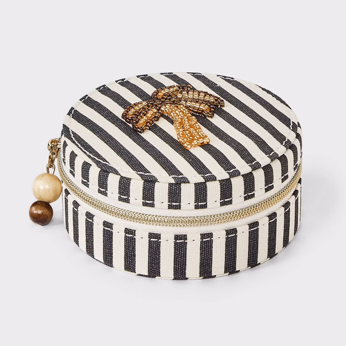 Beaded Travel Jewelry Case