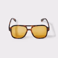 Tortoise Aviator Sunglasses