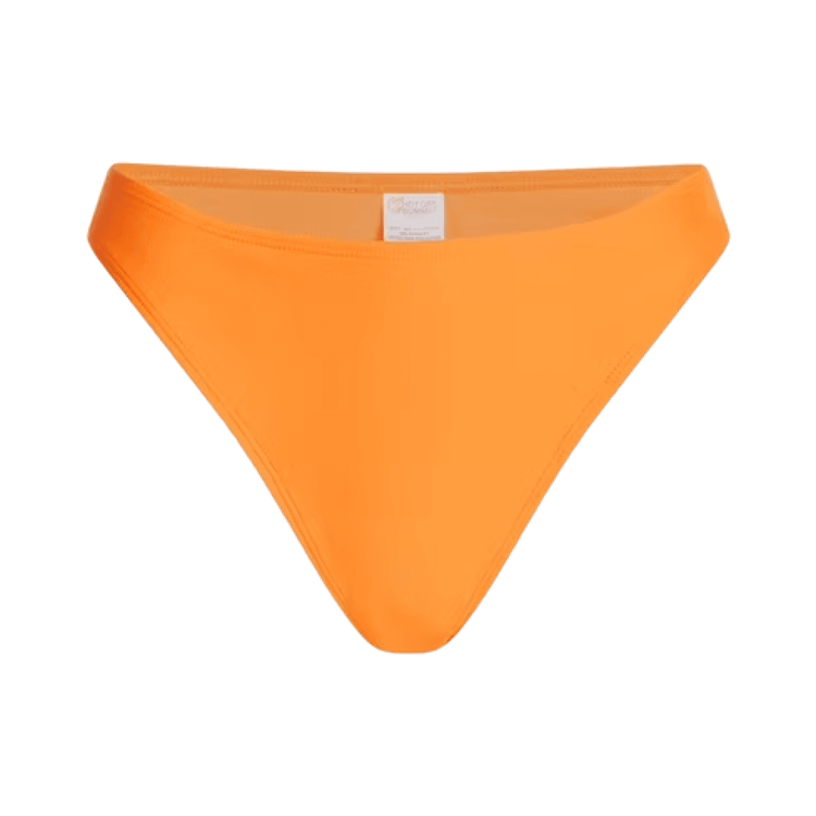 High Leg Bikini Bottom - Orange
