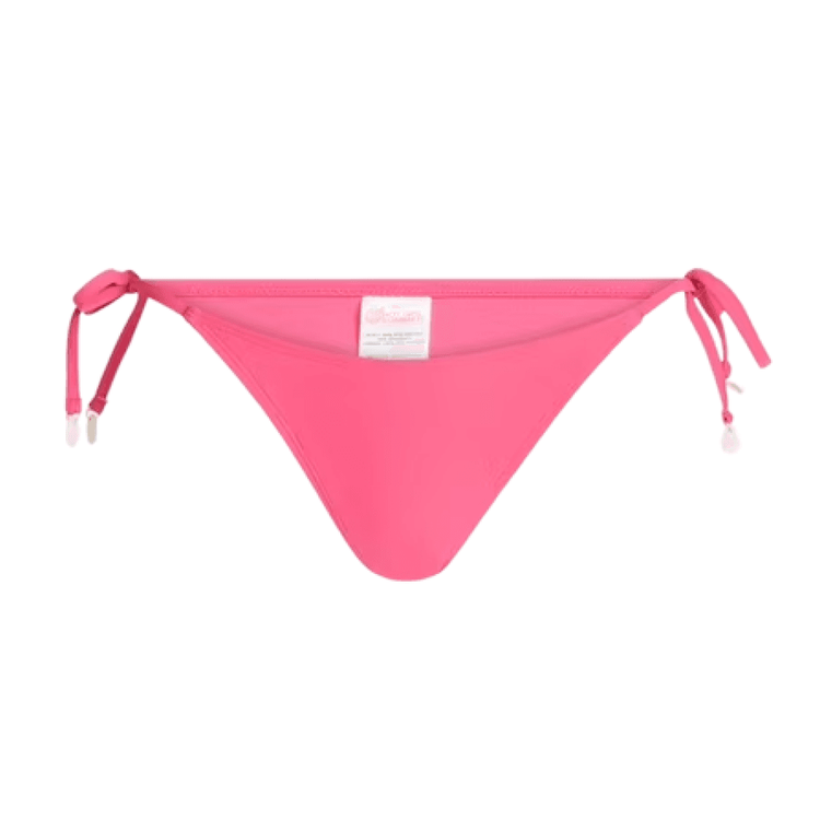 Side Tie Shell Bikini Bottoms - Sorbet